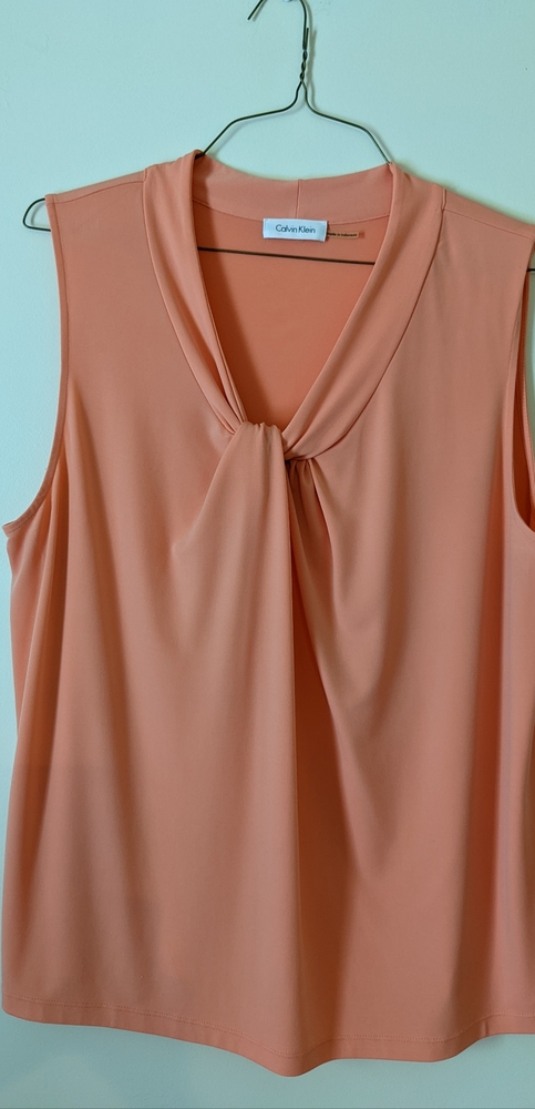 Calvin Klein sleeveless blouse XL